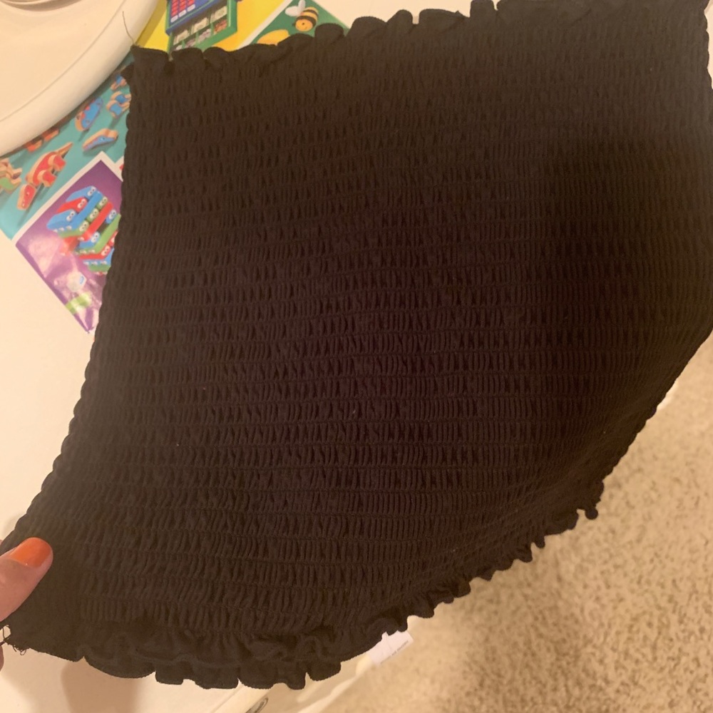 Black tube top